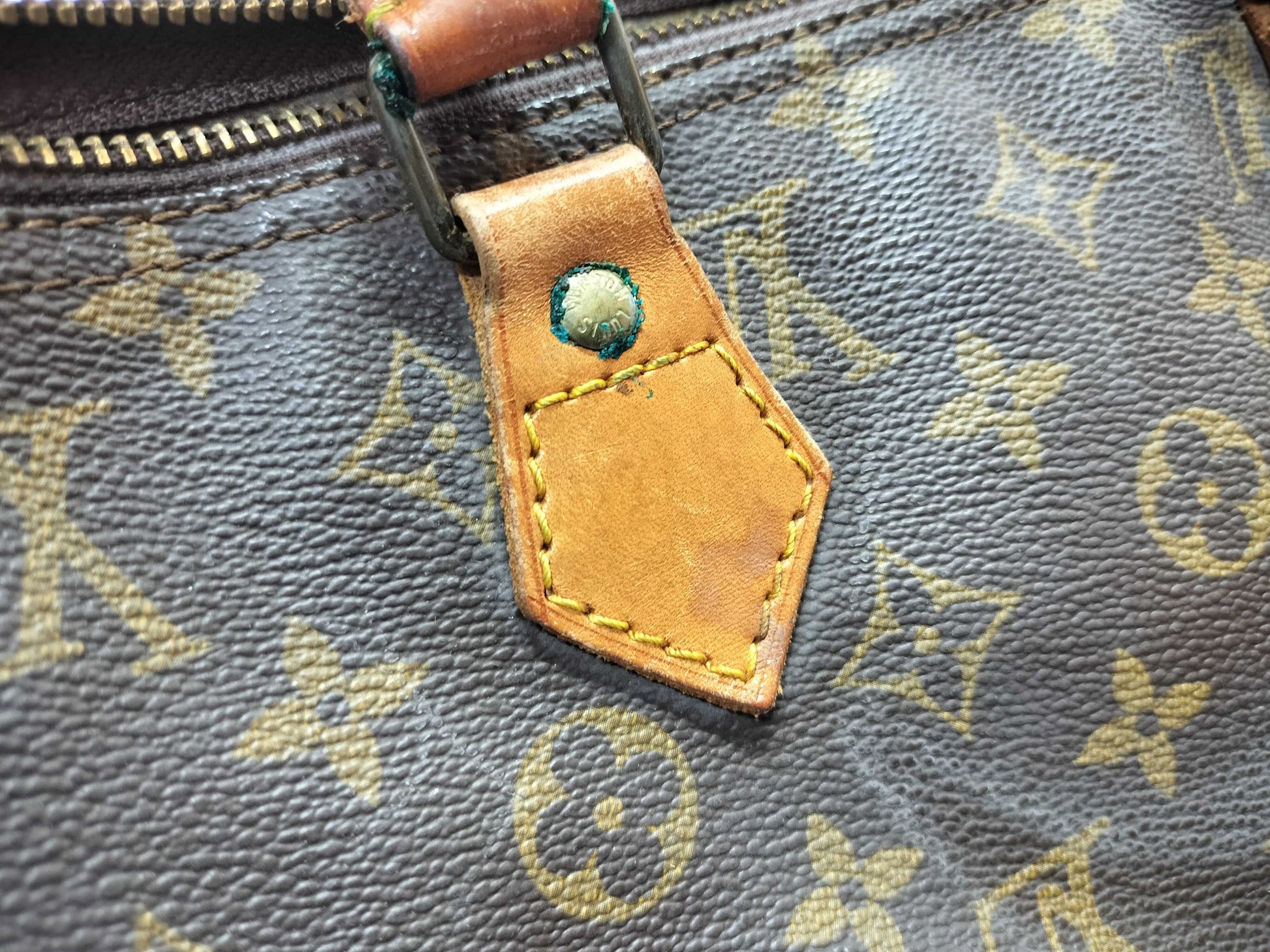 LOUIS VUITTON MB851 Monogram M41107 Speedy 35 Boston Bag