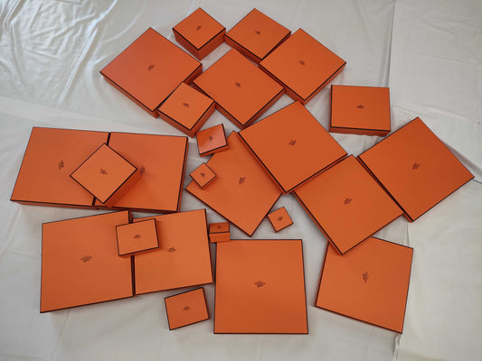 HERMES Empty Box 25 Pieces Box Box 