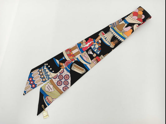 HERMES Twilly Twilly Patisserie with Charm Other Accessories