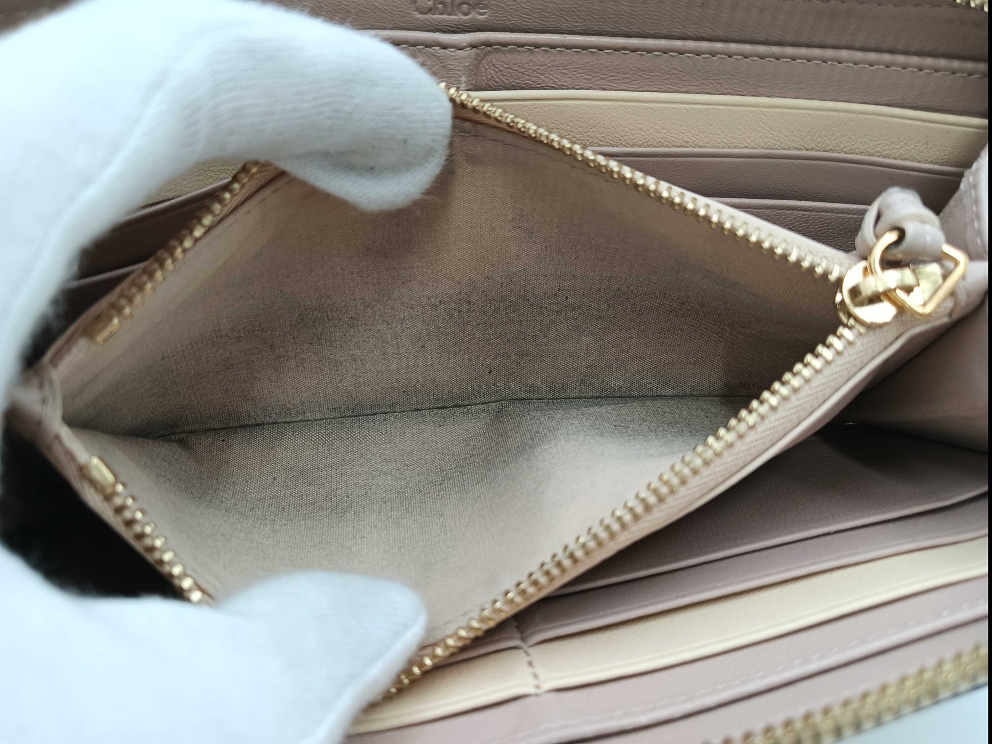 Chloe and Furla wallet set