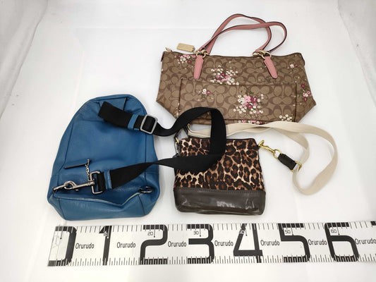 COACH 3-piece bag