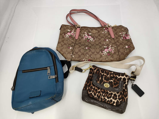 COACH 3-piece bag