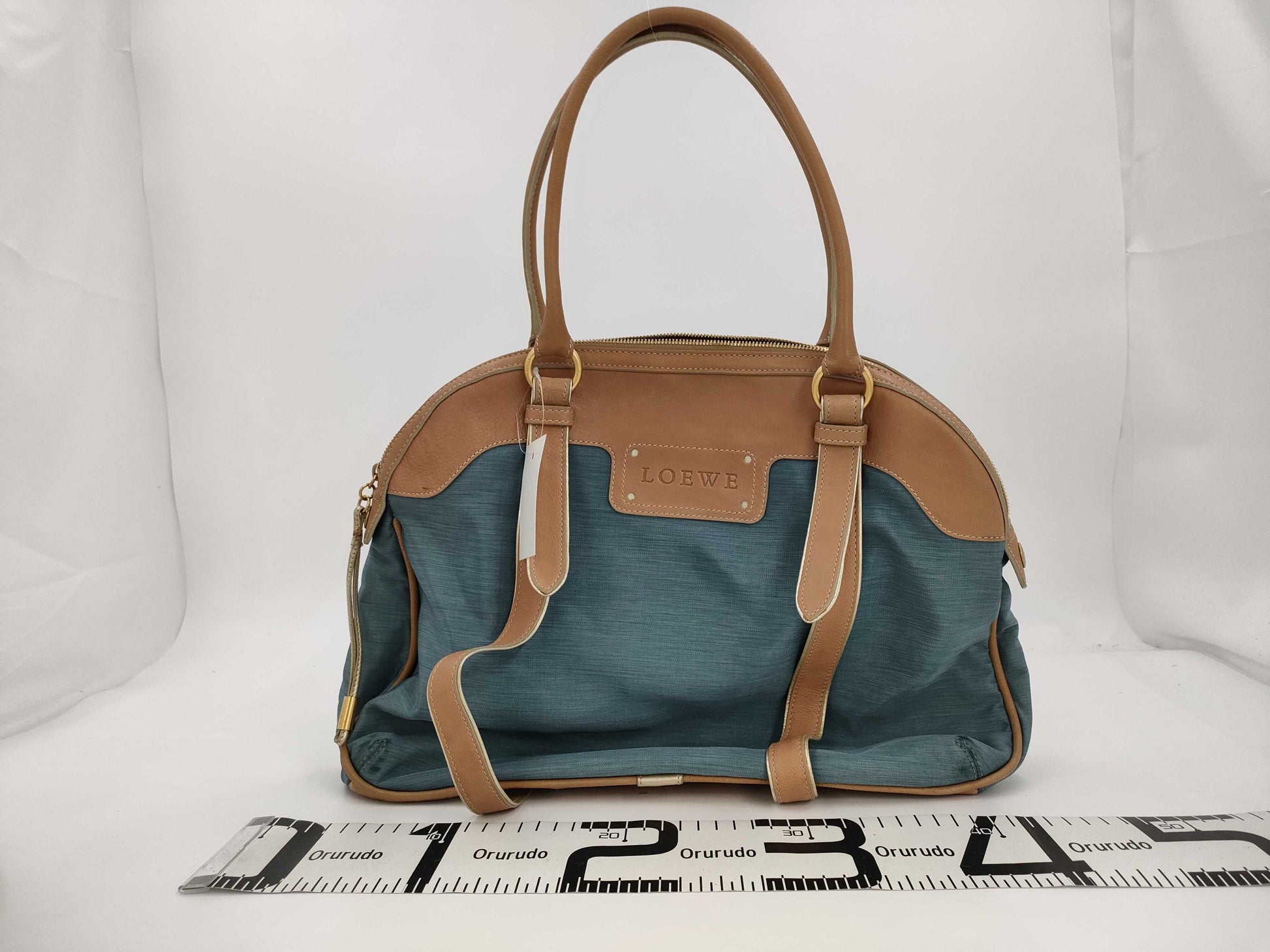 LOEWE Boston Logo Boston Bag