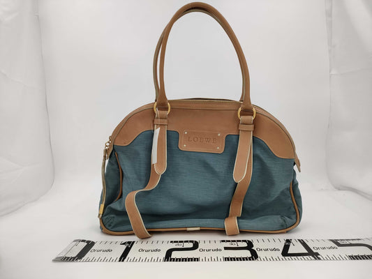 LOEWE Boston Logo Boston Bag