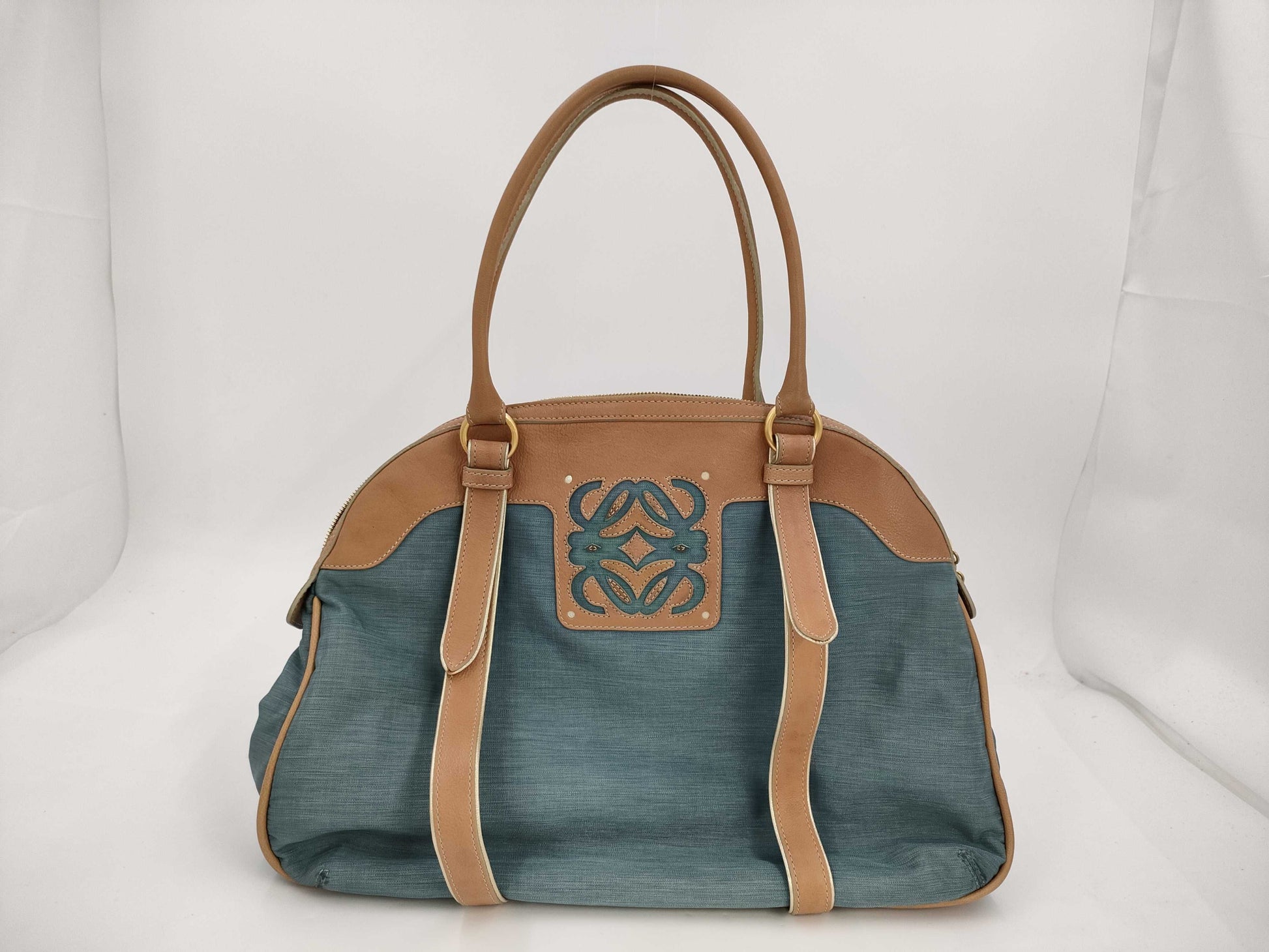 LOEWE Boston Logo Boston Bag