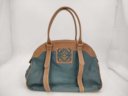 LOEWE Boston Logo Boston Bag