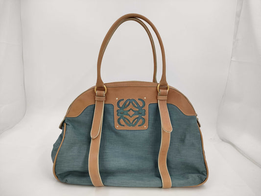 LOEWE Boston Logo Boston Bag