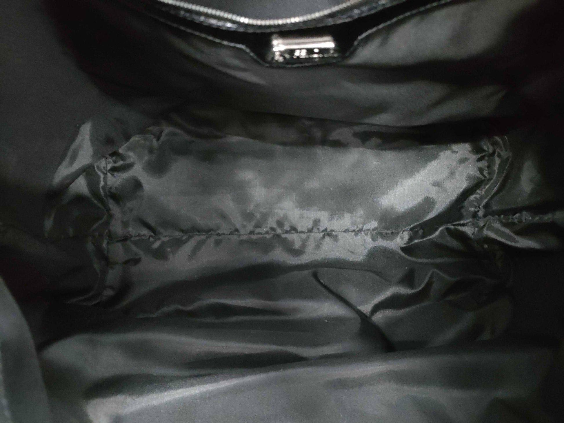 FENDI nylon logo tote bag