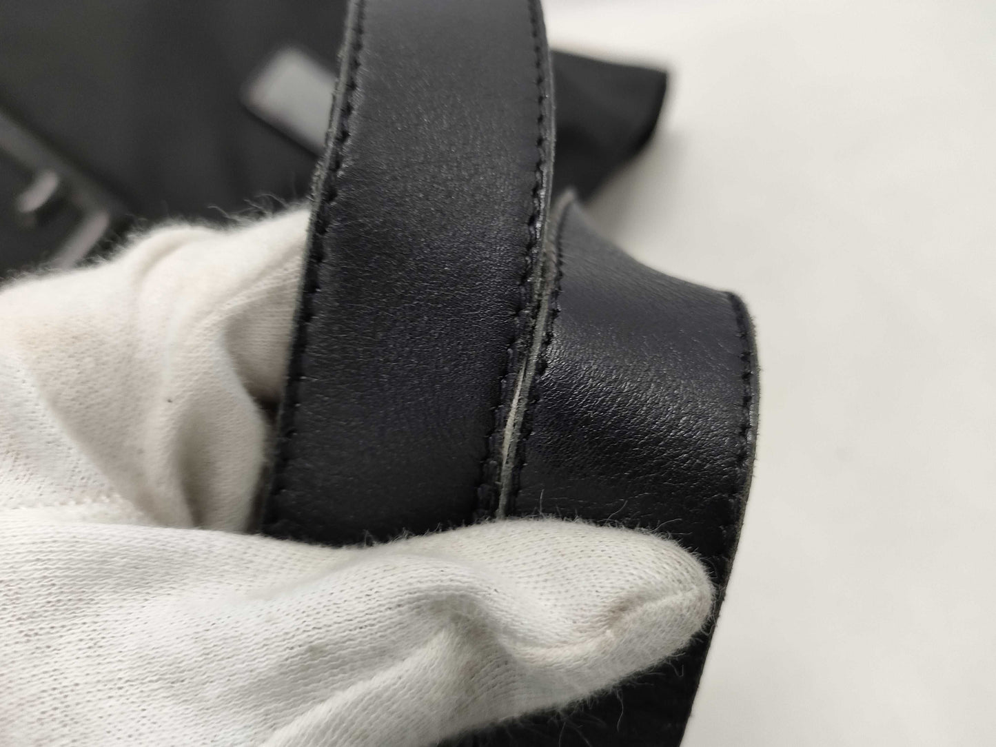 FENDI nylon logo tote bag