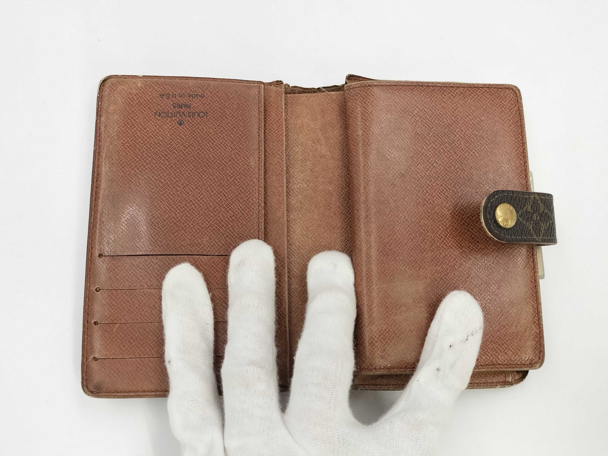 LOUIS VUITTON SD1904 Monogram Porte Monnaie Viennois Wallet
