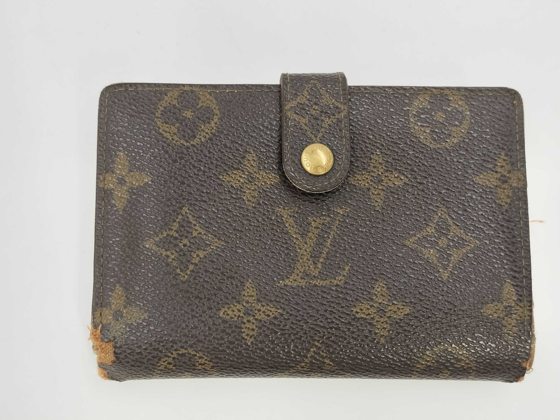 LOUIS VUITTON SD1904 Monogram Porte Monnaie Viennois Wallet