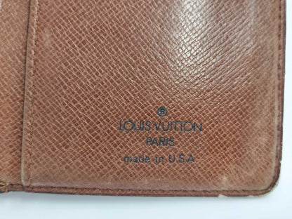 LOUIS VUITTON SD1904 Monogram Porte Monnaie Viennois Wallet