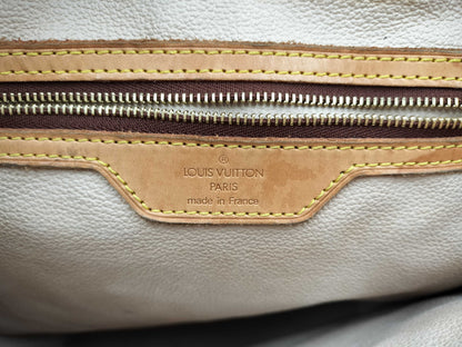 LOUIS VUITTON FL0081 Monogram Bucket Tote Bag with Pouch