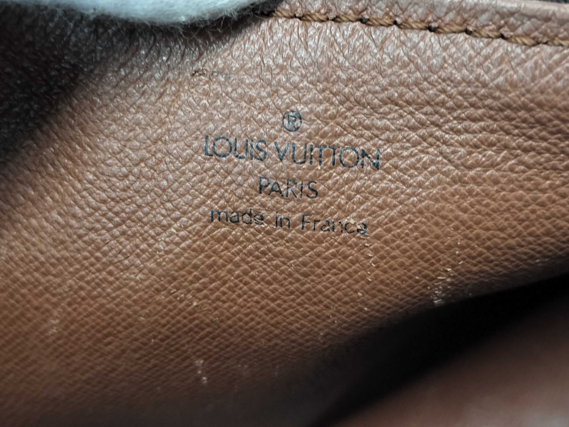 LOUIS VUITTON Monogram Old Papillon Handbag