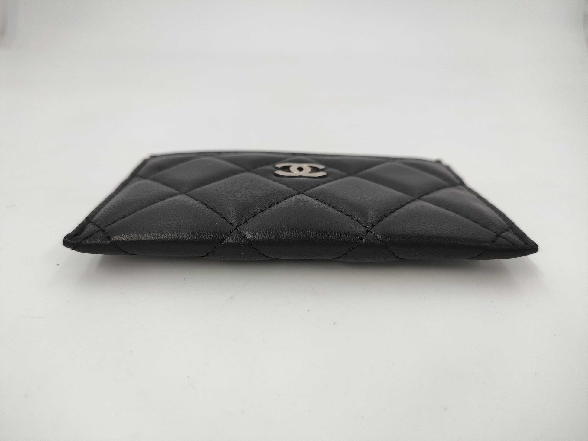 CHANEL Lambskin Card Case, Card Case, Pass Case, Business Card Case