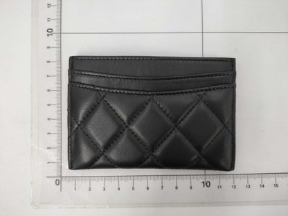 CHANEL Lambskin Card Case, Card Case, Pass Case, Business Card Case