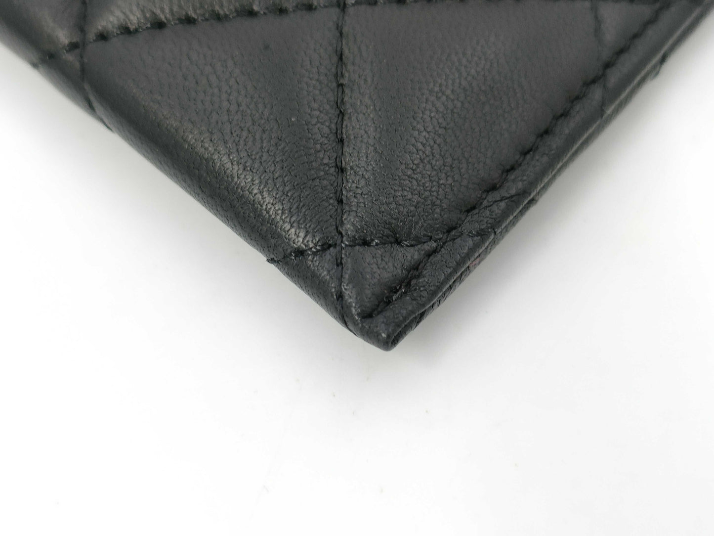 CHANEL Lambskin Card Case, Card Case, Pass Case, Business Card Case