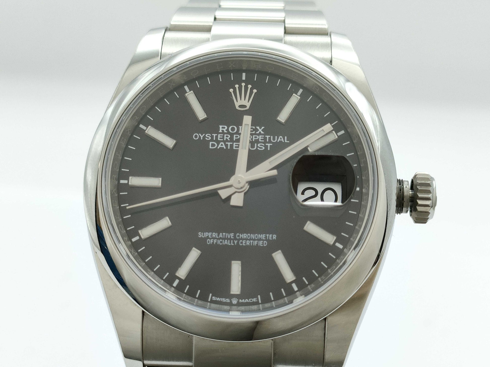 ROLEX 126200 685QN240 Black Dial Men's Watch