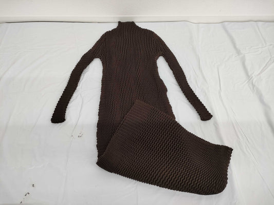 ISSEY MIYAKE Pleats Please Dress/Long Sleeve Dress