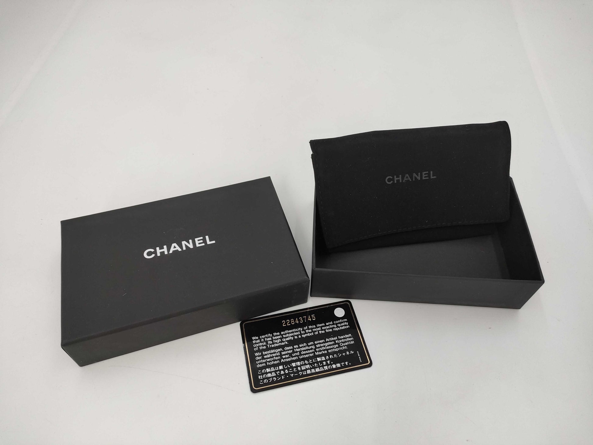 CHANEL Coco Button Coco Card Case/Pass Case/Business Card Case Card Case, Pass Case, Business Card Case