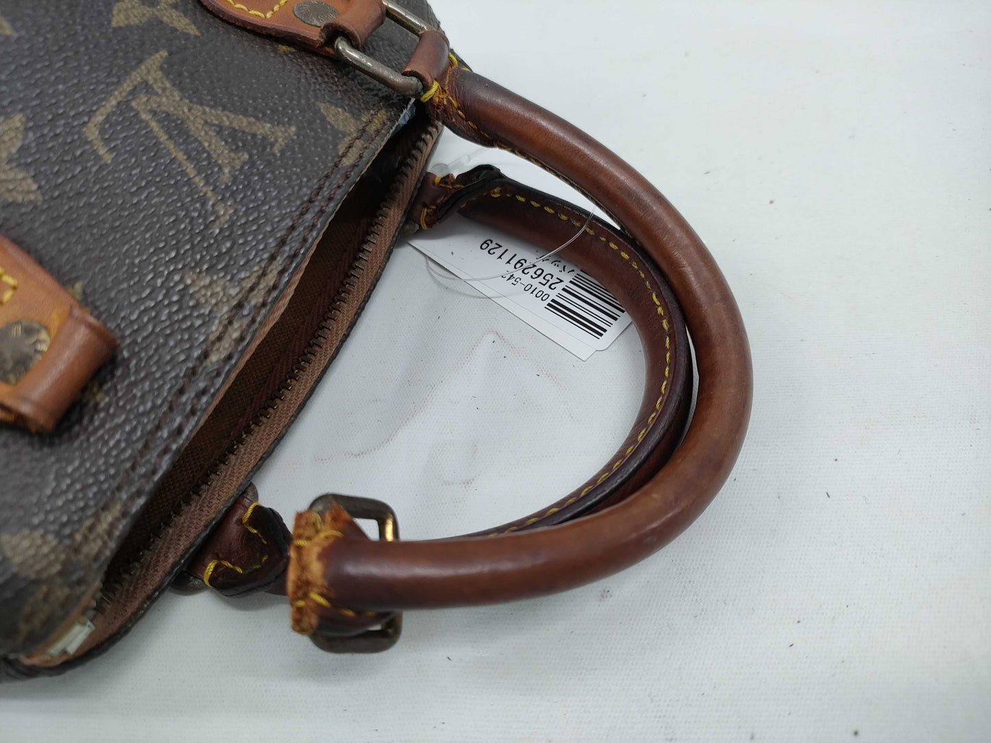 LOUIS VUITTON Monogram Nano Speedy M61252 Handbag