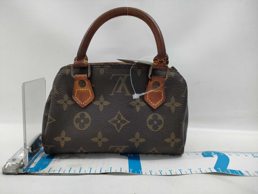 LOUIS VUITTON Monogram Nano Speedy M61252 Handbag