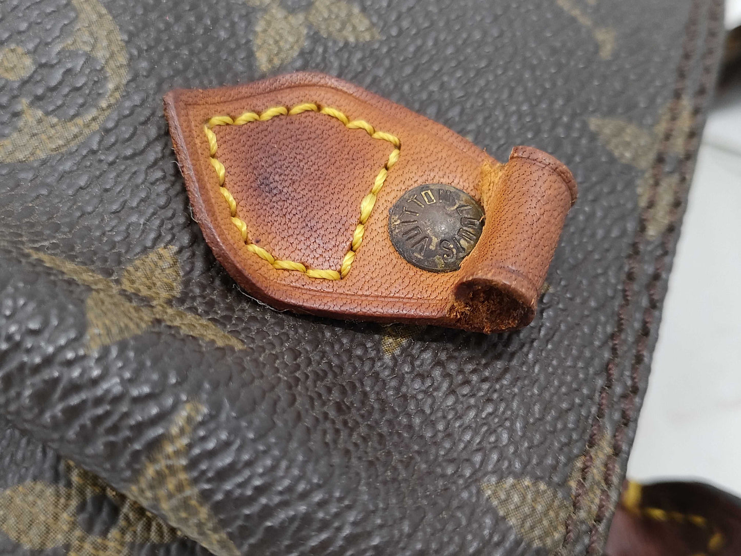 LOUIS VUITTON Monogram Nano Speedy M61252 Handbag