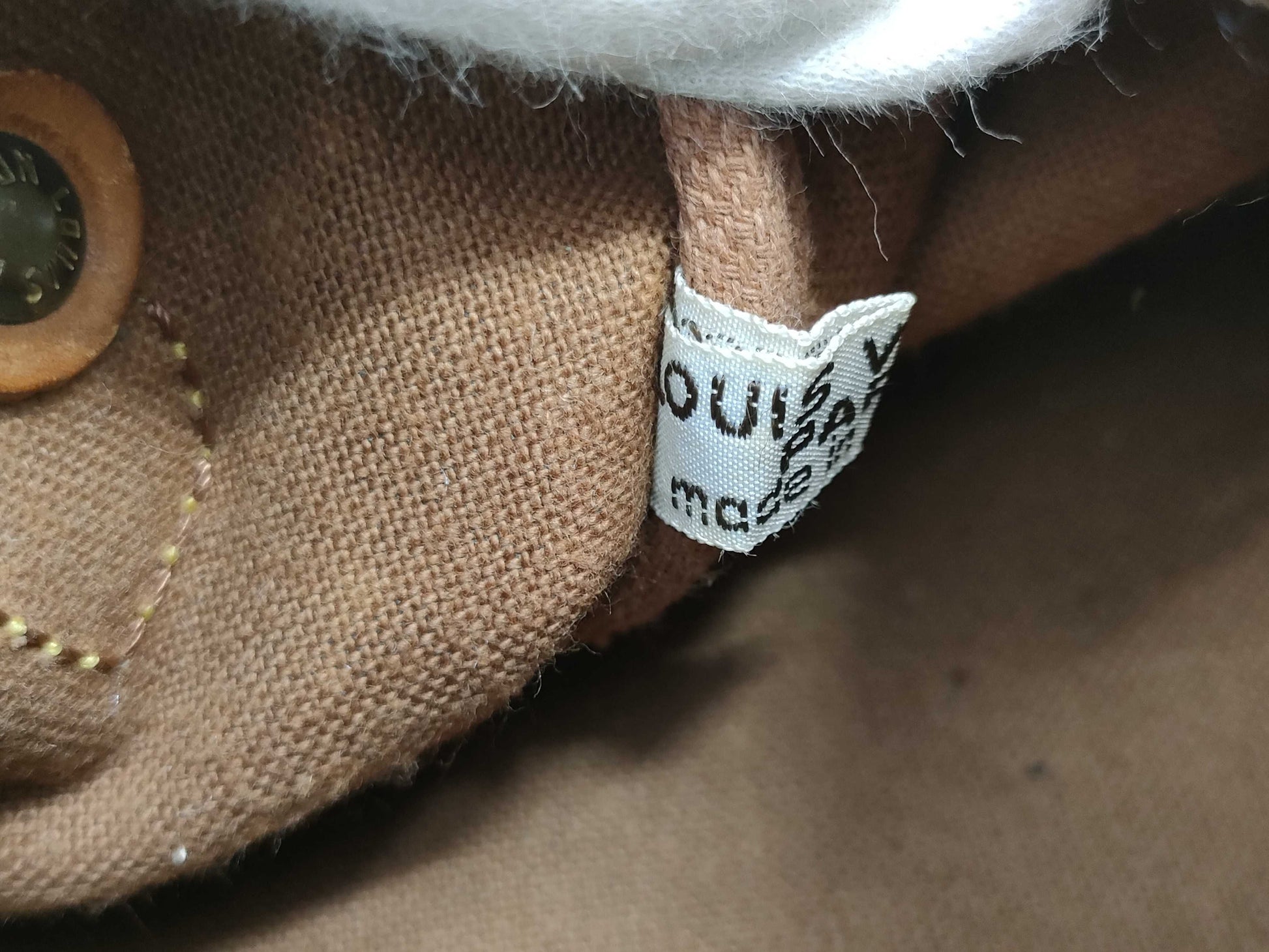 LOUIS VUITTON Monogram Nano Speedy M61252 Handbag