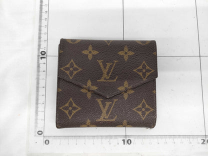 LOUIS VUITTON Monogram Double Hook Old Style Wallet