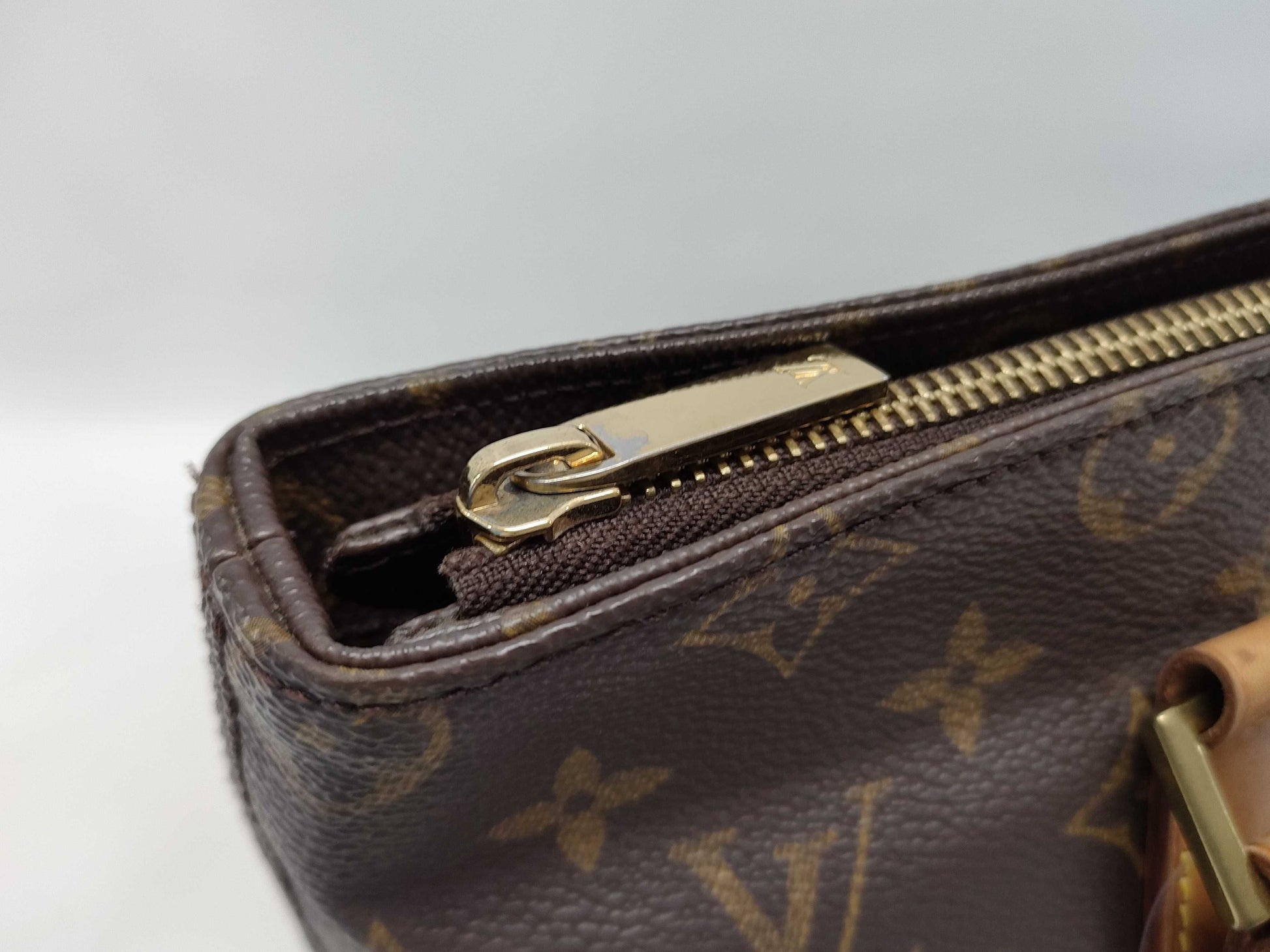 LOUIS VUITTON Monogram M51148 Cabas Piano Tote Bag
