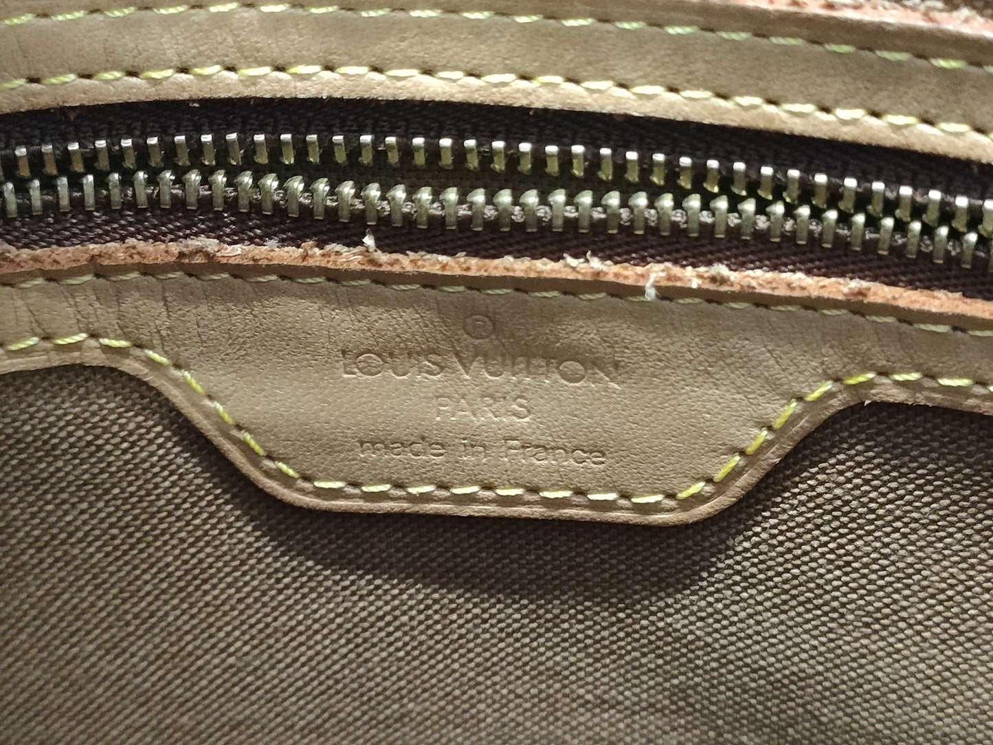 LOUIS VUITTON Monogram M51148 Cabas Piano Tote Bag
