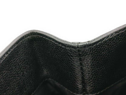 CHANEL Caviar Skin Coco Mark Tote Bag / No. 7 Tote Bag