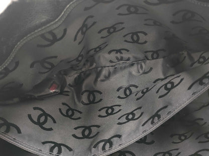 CHANEL Caviar Skin Coco Mark Tote Bag / No. 7 Tote Bag