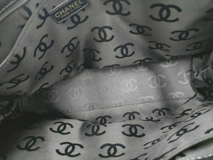 CHANEL Caviar Skin Coco Mark Tote Bag / No. 7 Tote Bag