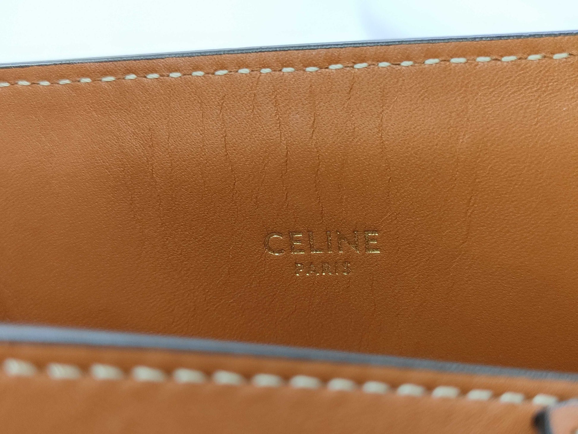 CELINE Vertical Cabas/Small/Jacquard Tote Bag