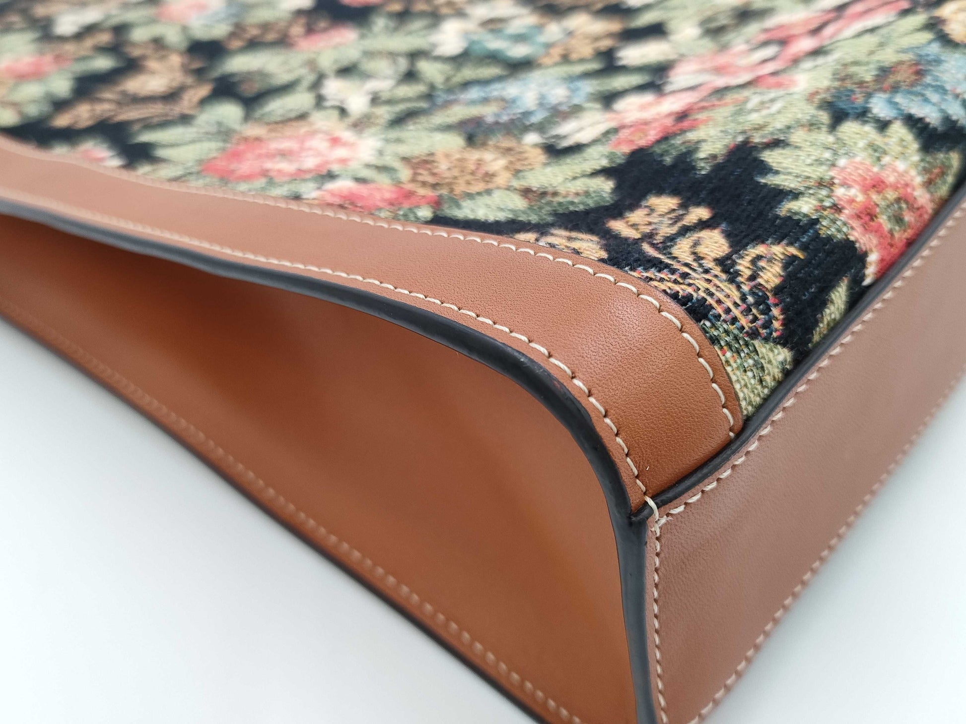 CELINE Vertical Cabas/Small/Jacquard Tote Bag