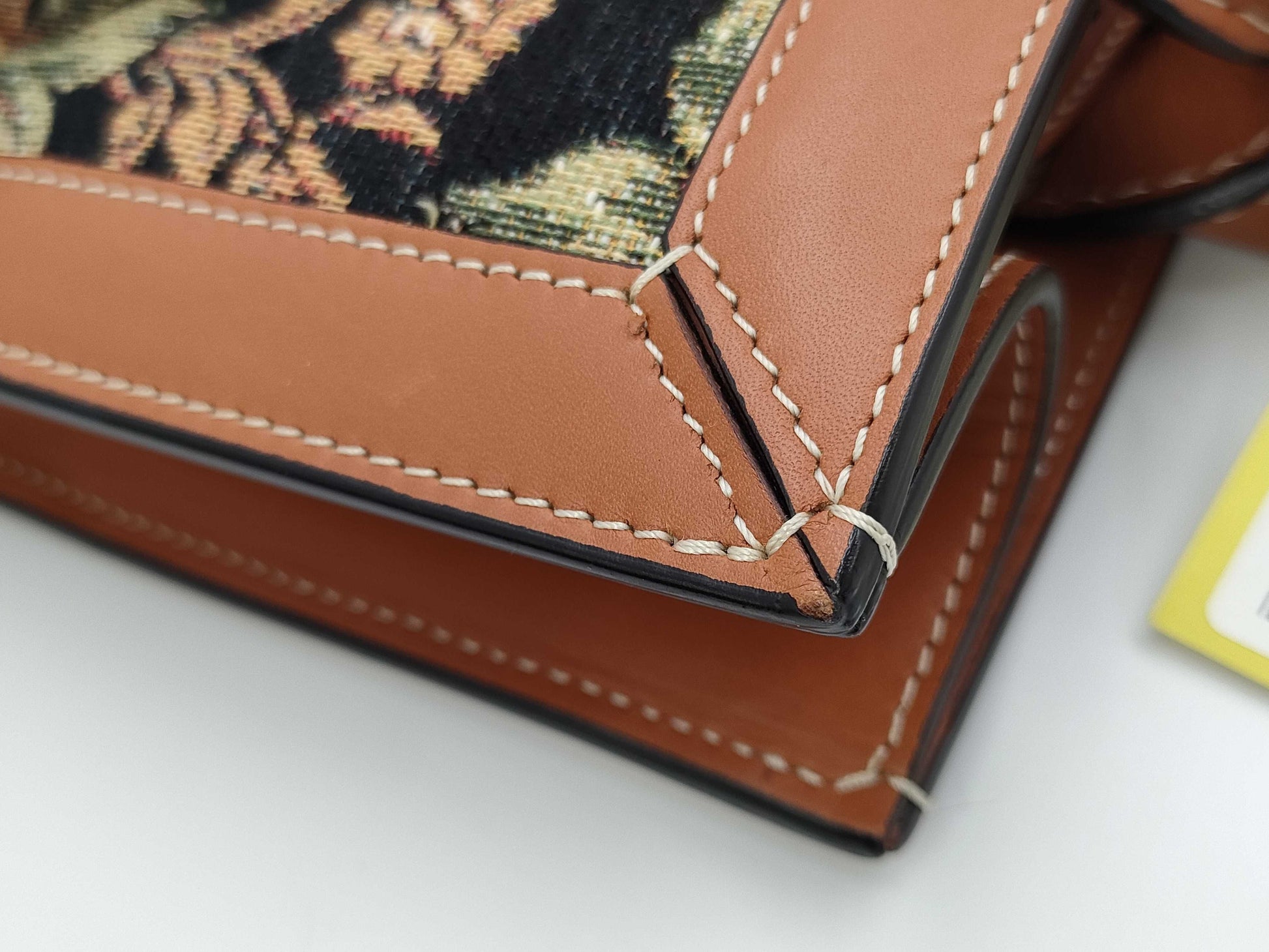 CELINE Vertical Cabas/Small/Jacquard Tote Bag