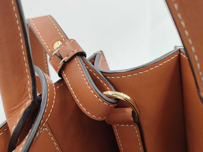 CELINE Vertical Cabas/Small/Jacquard Tote Bag