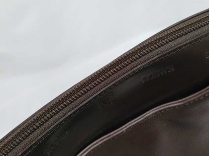 LOEWE Leather One-Shoulder Logo Shoulder Bag