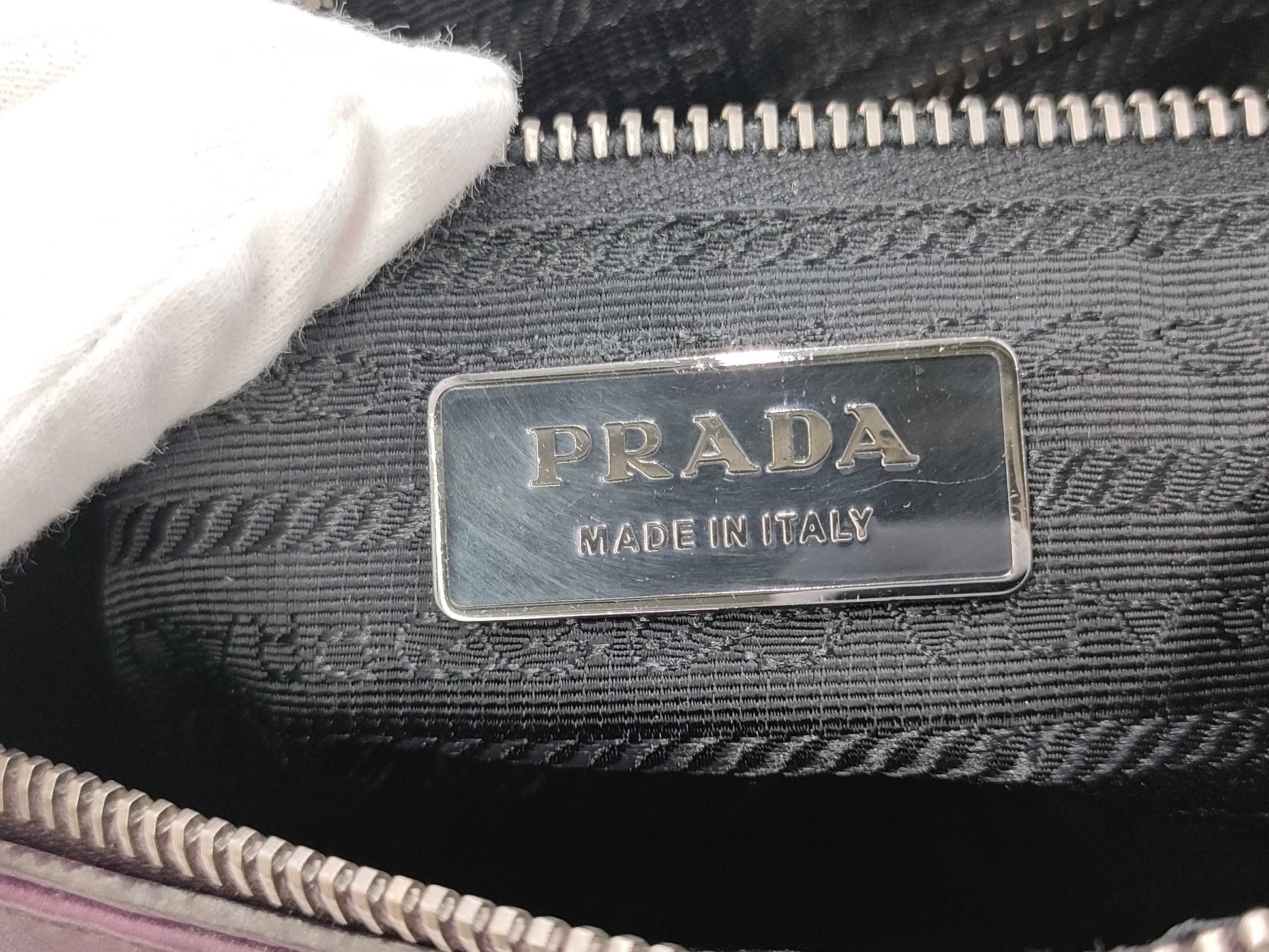 PRADA BR2670 Calfskin Rocket Shoulder Bag