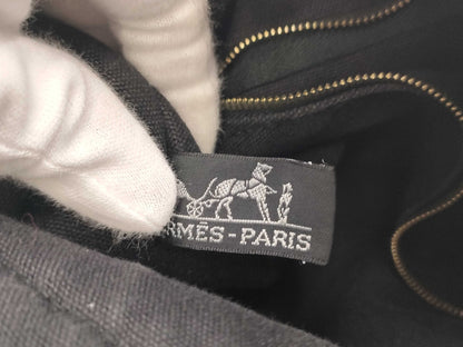 HERMES Air Line Gray Tote Bag