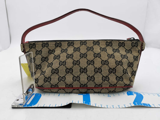 GUCCI Accessory Pouch, Multiple Discolorations, Stains, etc., 1103 Handbag