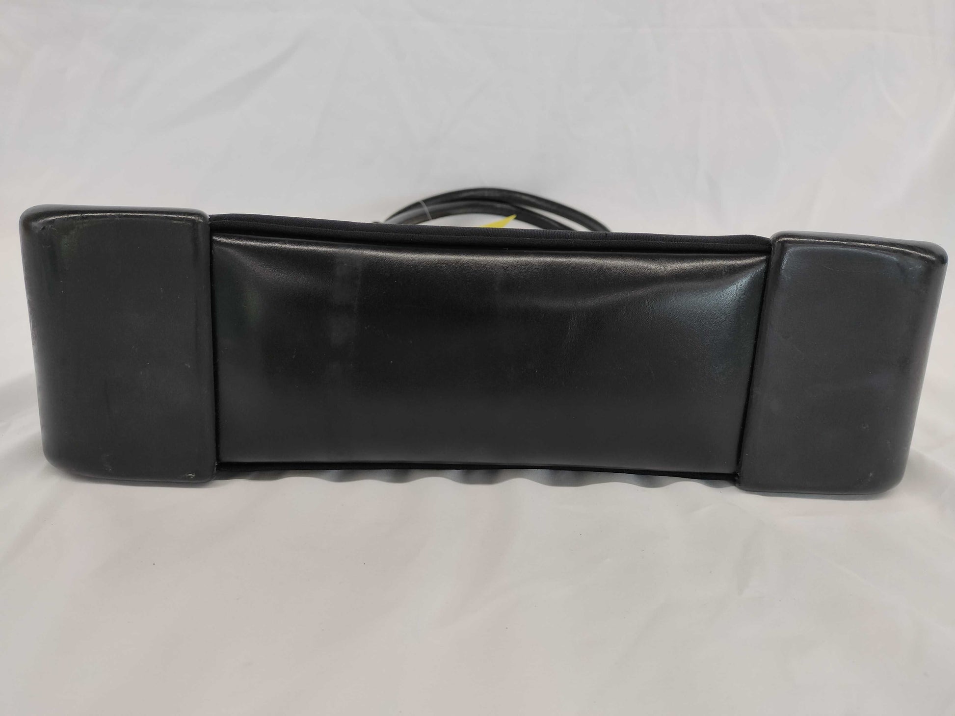 PRADA nylon tote bag, leather black tote bag