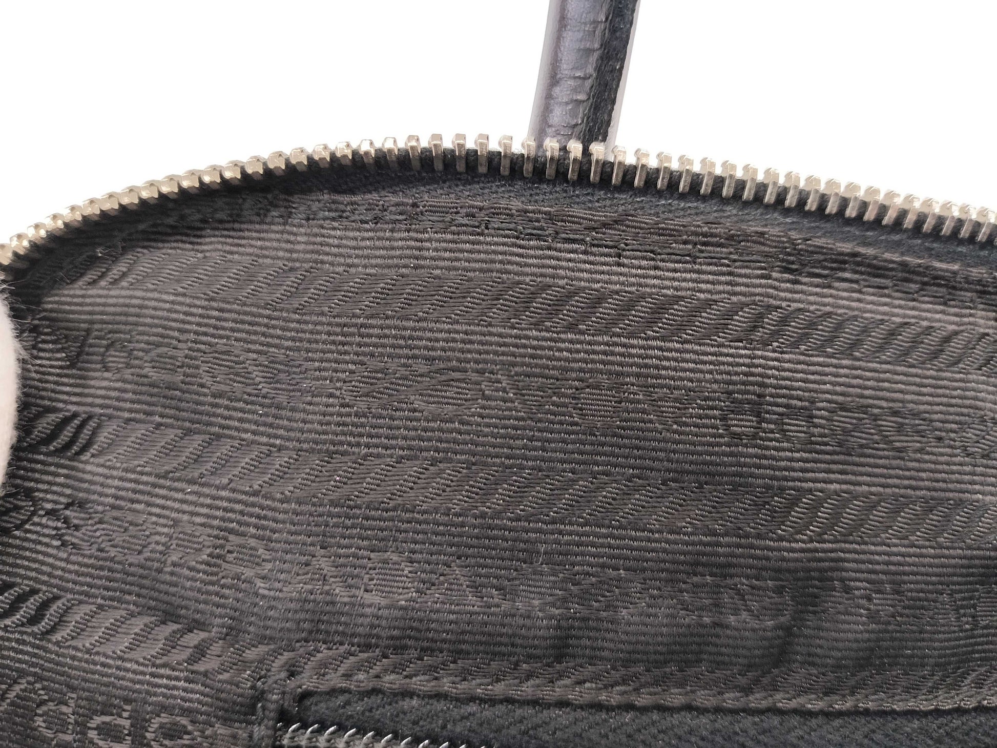 PRADA nylon tote bag, leather black tote bag