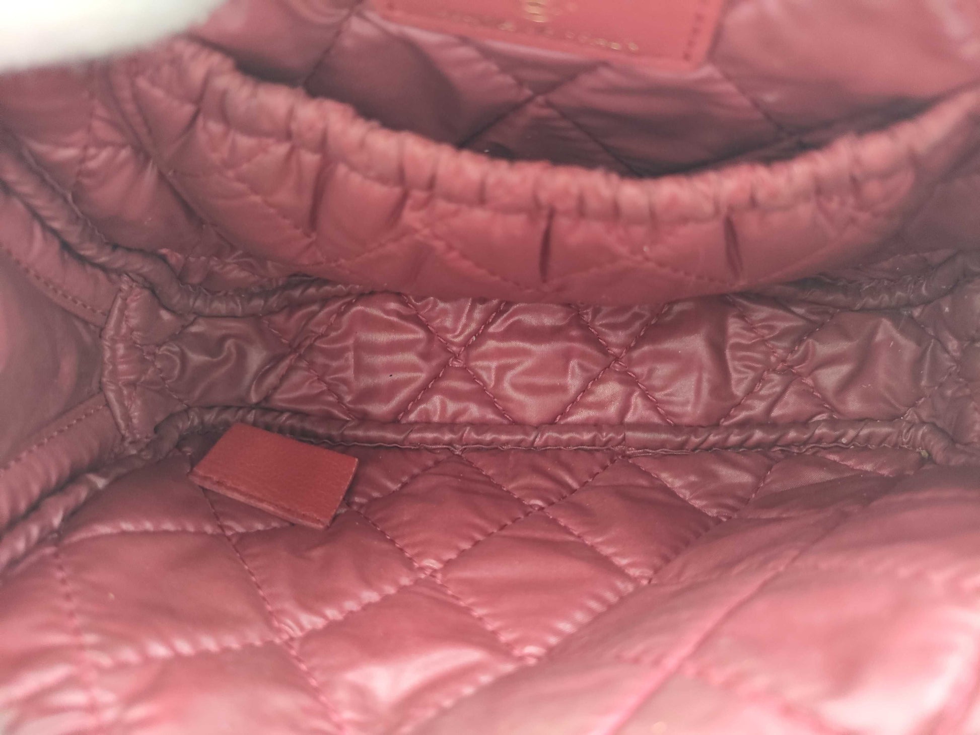 CHANEL Lambskin Matelasse Pouch