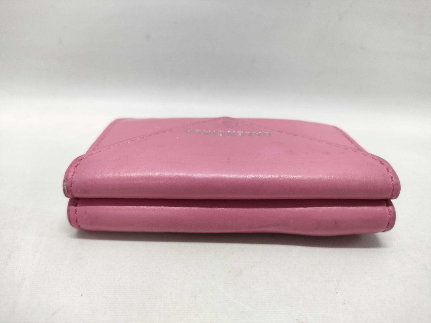 BALENCIAGA Tri-fold Pink Wallet