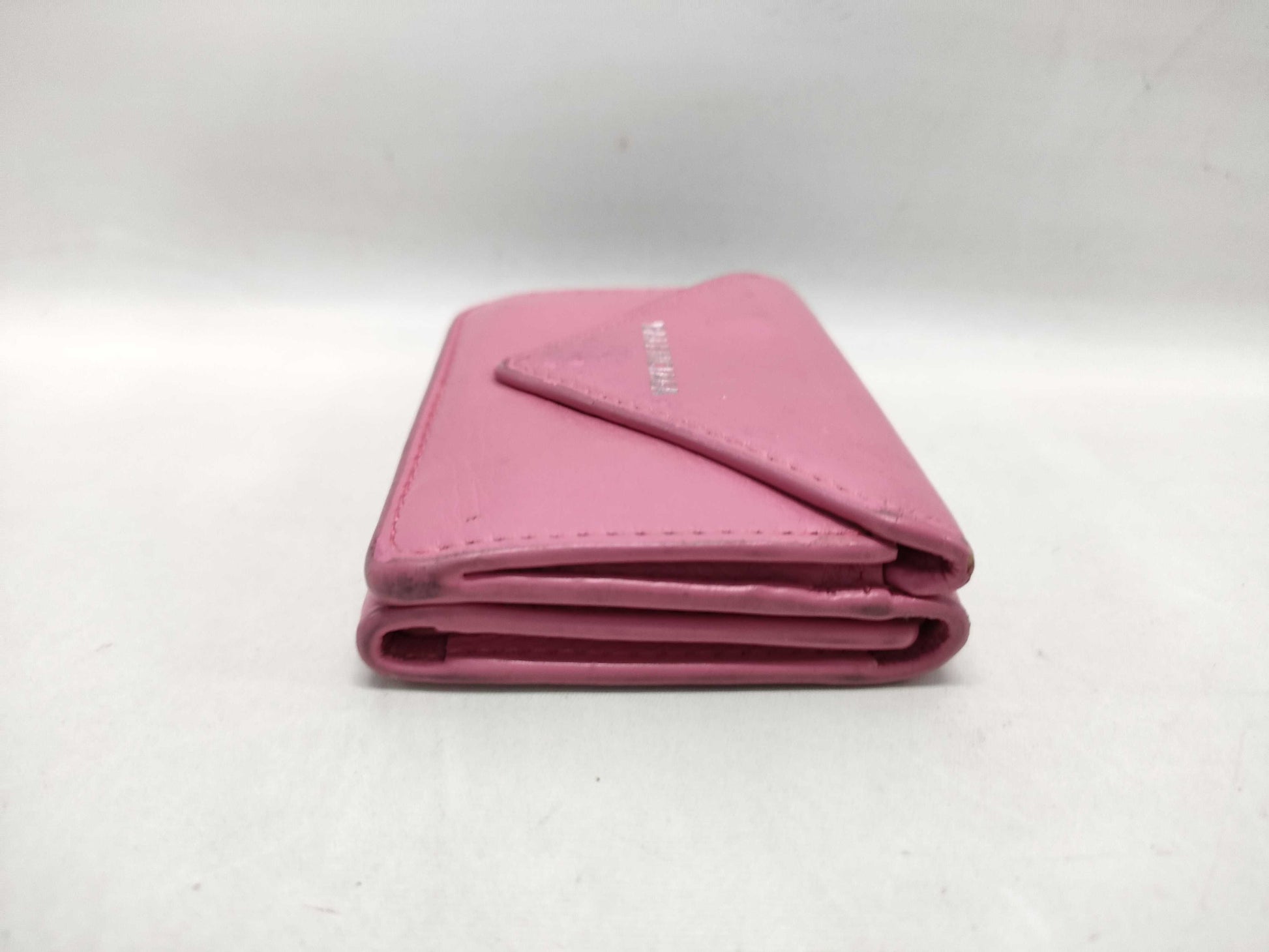 BALENCIAGA Tri-fold Pink Wallet