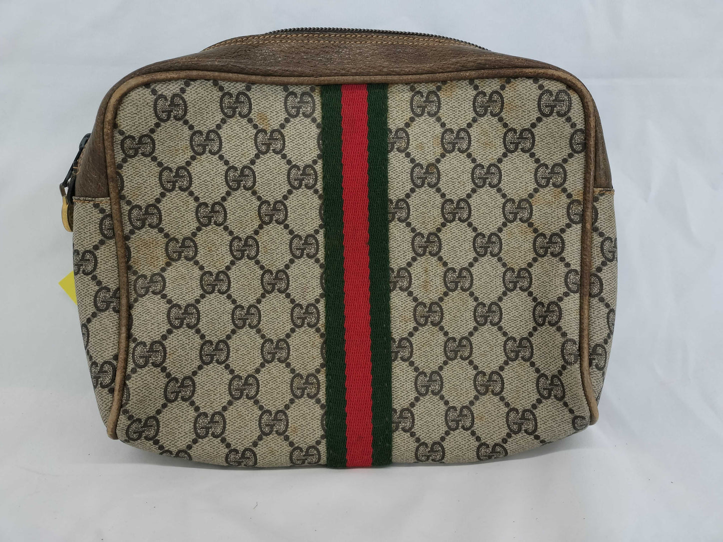 GUCCI GG Supreme Sherry Second Bag Pouch