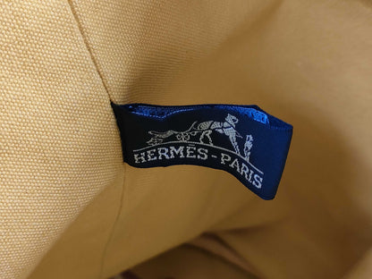 HERMES Polochon Mimir Yellow Shoulder Bag