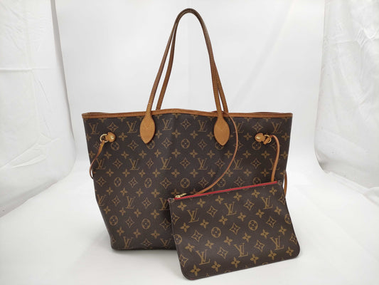 LOUIS VUITTON AR0167 Monogram M40156 Neverfull MM Old Model Tote Bag